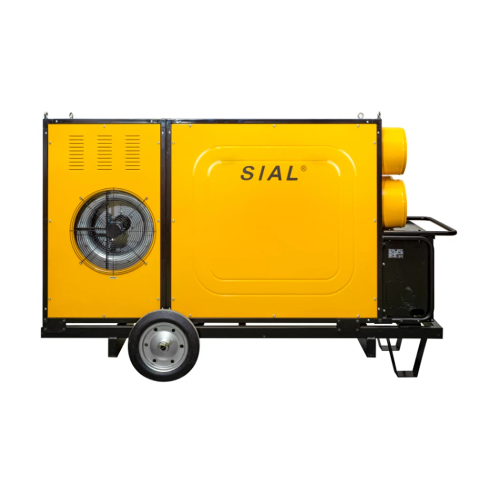 SIAL 220kw   indirect oil heater  diesel  heater  industrial fuel heater air bus