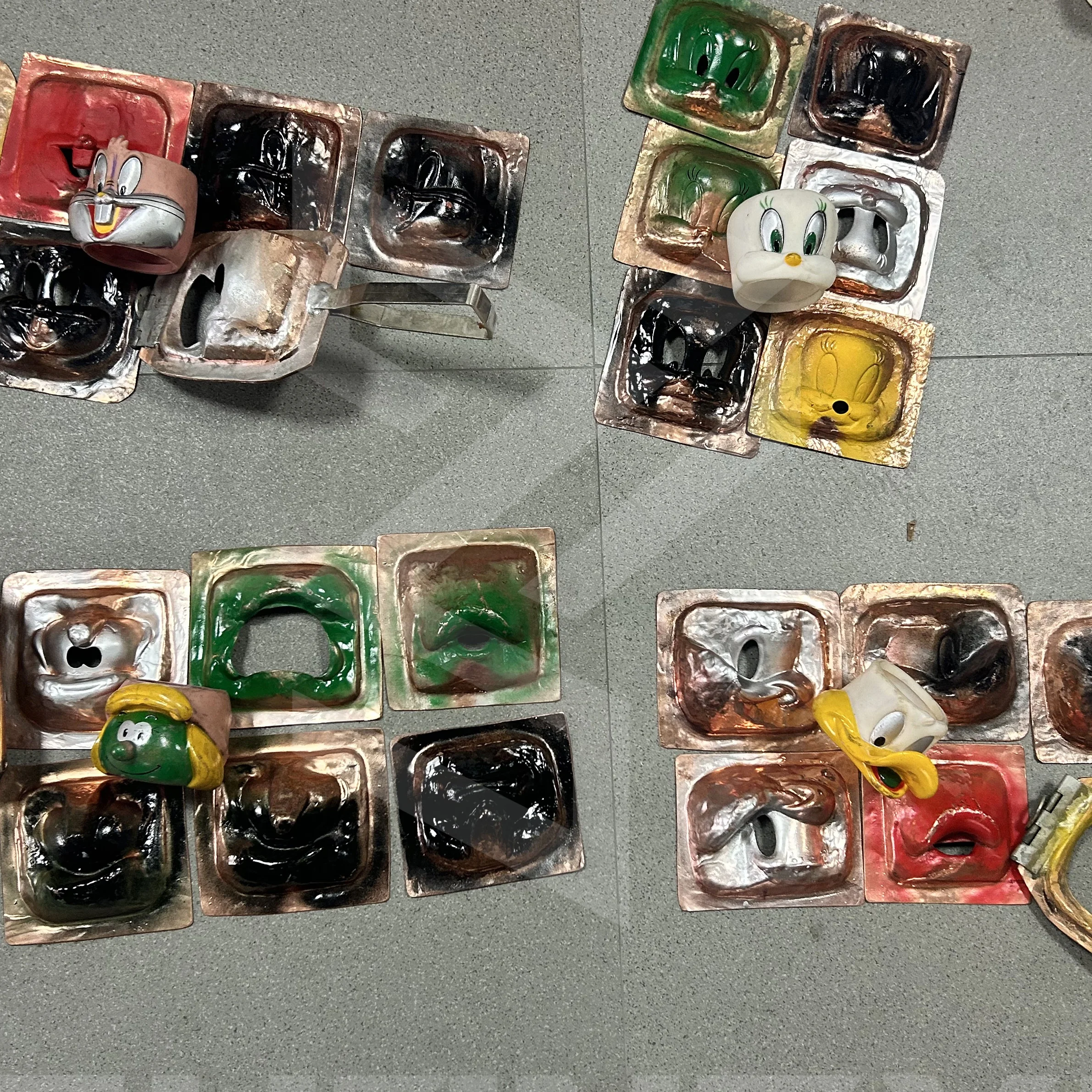 Soccer Duck Toys Reborn Doll Mannequin Jump Horse Ball Inflatable Animals Toy Molding