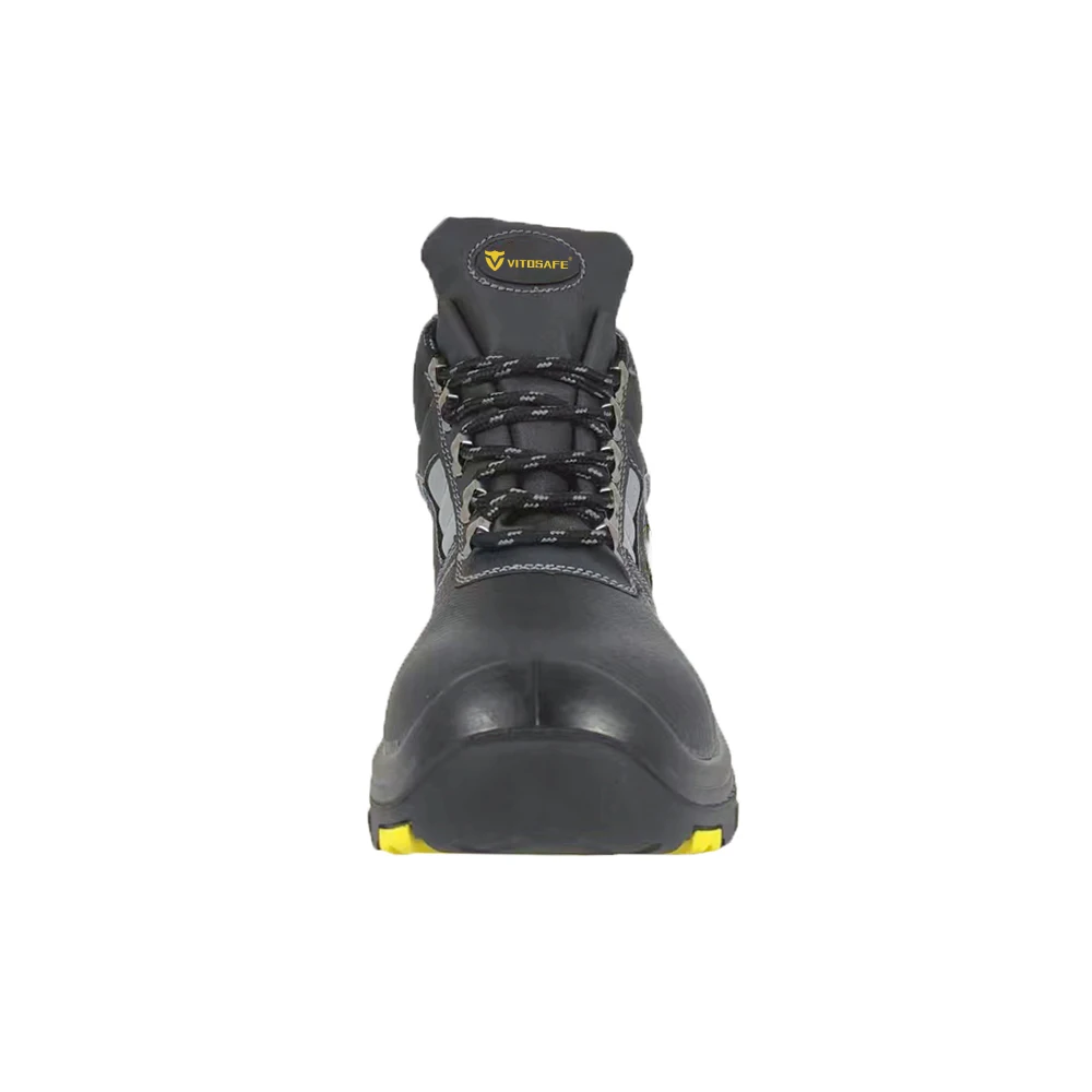 Industrial Hot Selling Genuine Leather Steel Toe men safety shoes/boots sports zapatos de seguridad