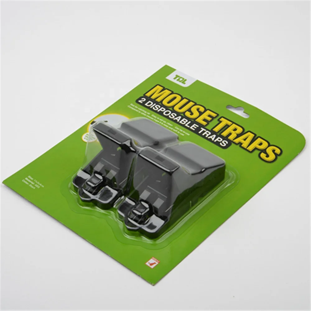 Reusable Humane Plastic Mouse Trap Rodent Catching Small Rat Traps