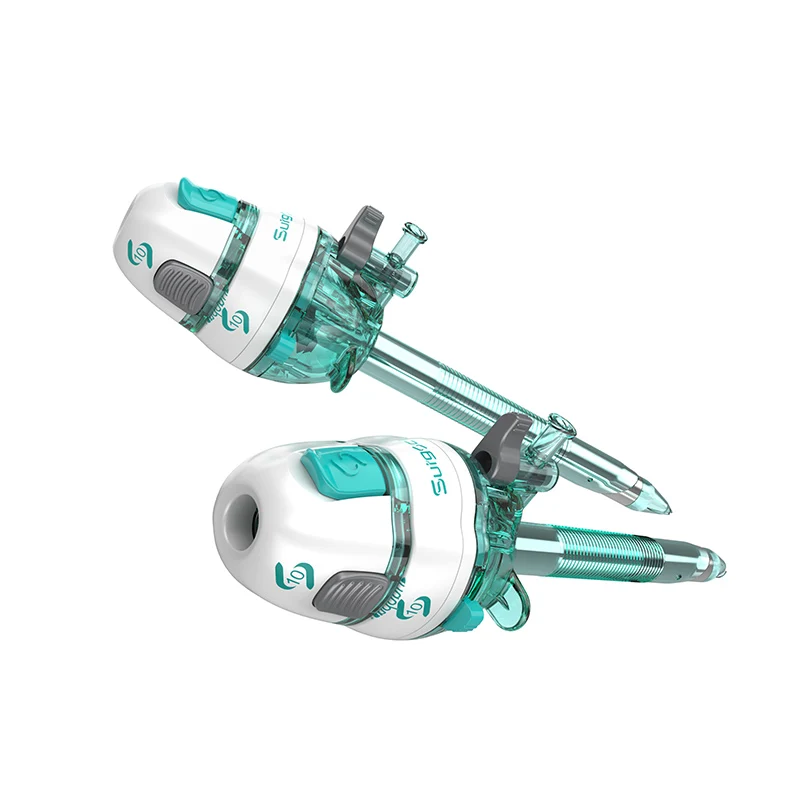 China Transparent Abdominal Surgical Bladeless Disposable Laparoscopic Trocar