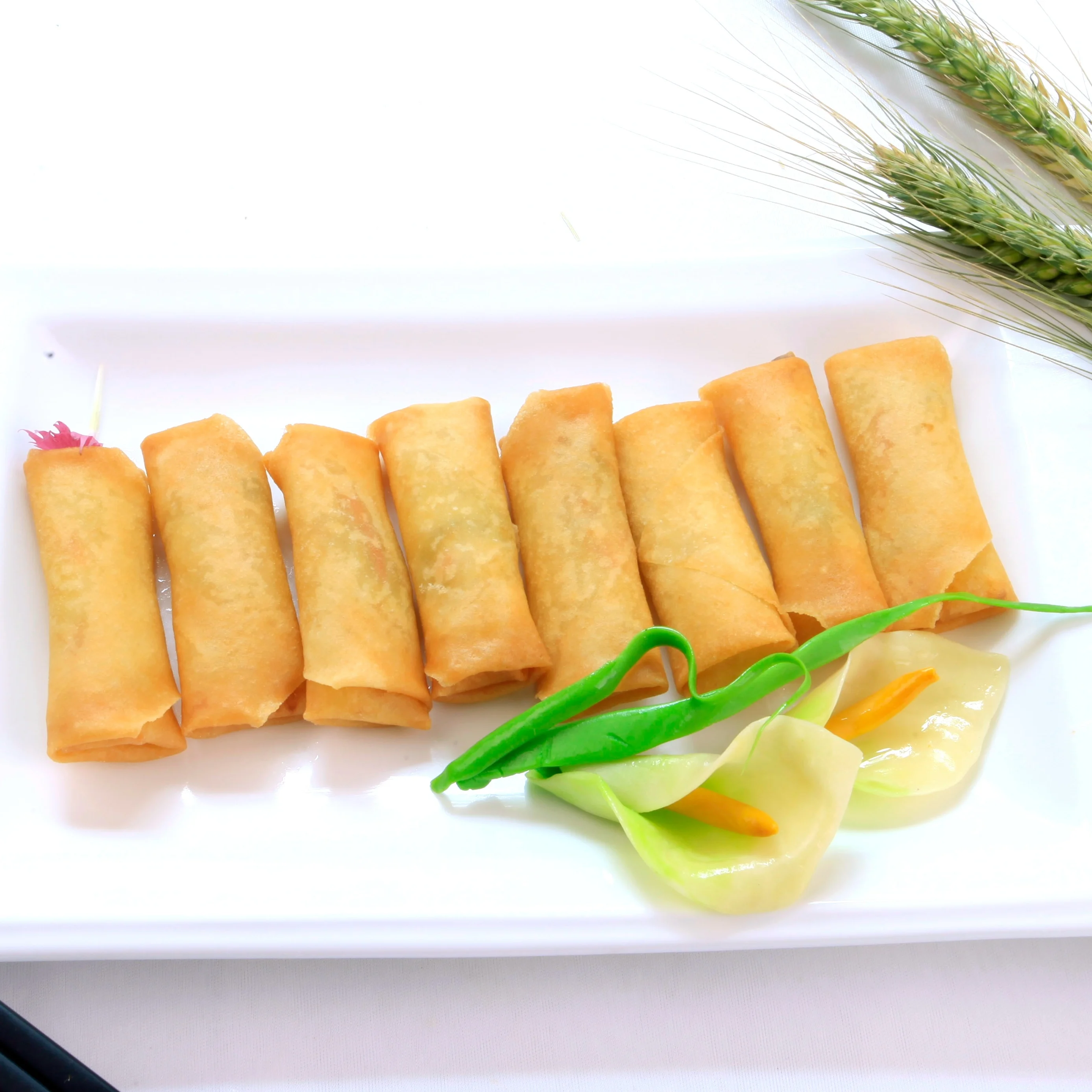 IQF Deep Fry Convenience Food Chinese Snack Factory Wholesale Can Be Customized Frozen Pasta Vegetables Spring Rolls