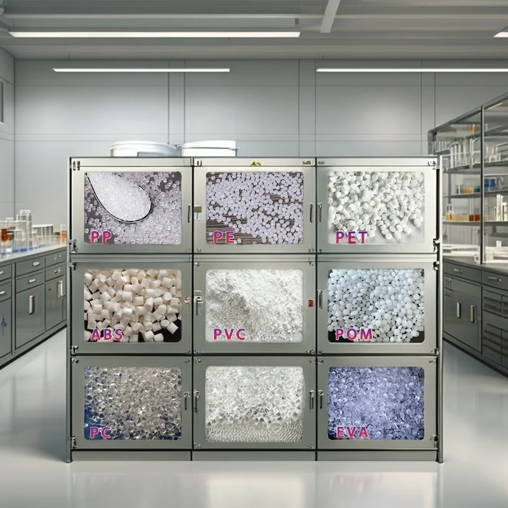 HDPE High-Density Polyethylene Blow Injection Molding Resin 100% Virgin Raw Material Plastic Pellets Granules LDPE Powder