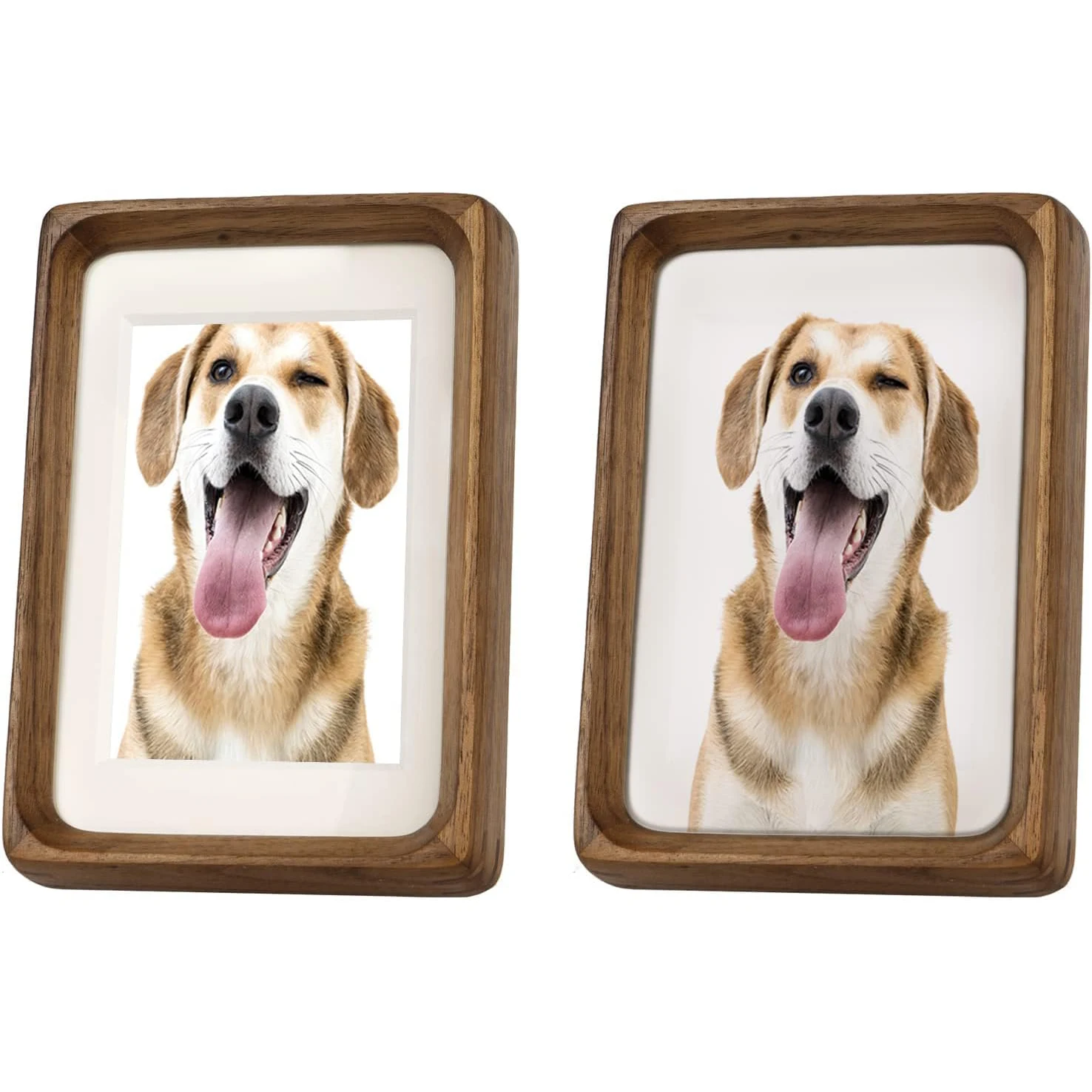 Natural wood photo frame Classical country Country style Traditional handcraft perfectly blends into any space