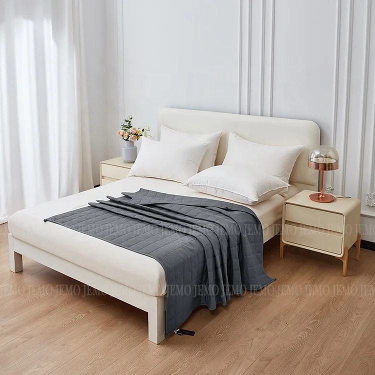 Factory Custom Weighted Blanket Release Anxious Heavy Quilted Cotton European Style Weighted Blankets