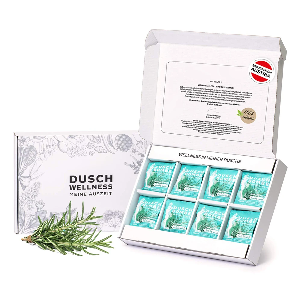 Amazon Hot Sale Vegan Pure Essential Oils Aromatherapy Stress Relief Bath Dusch Bombs