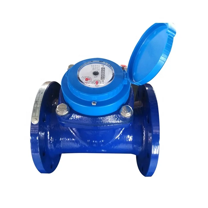 25mm plastic agricultural woltman type water flow meter