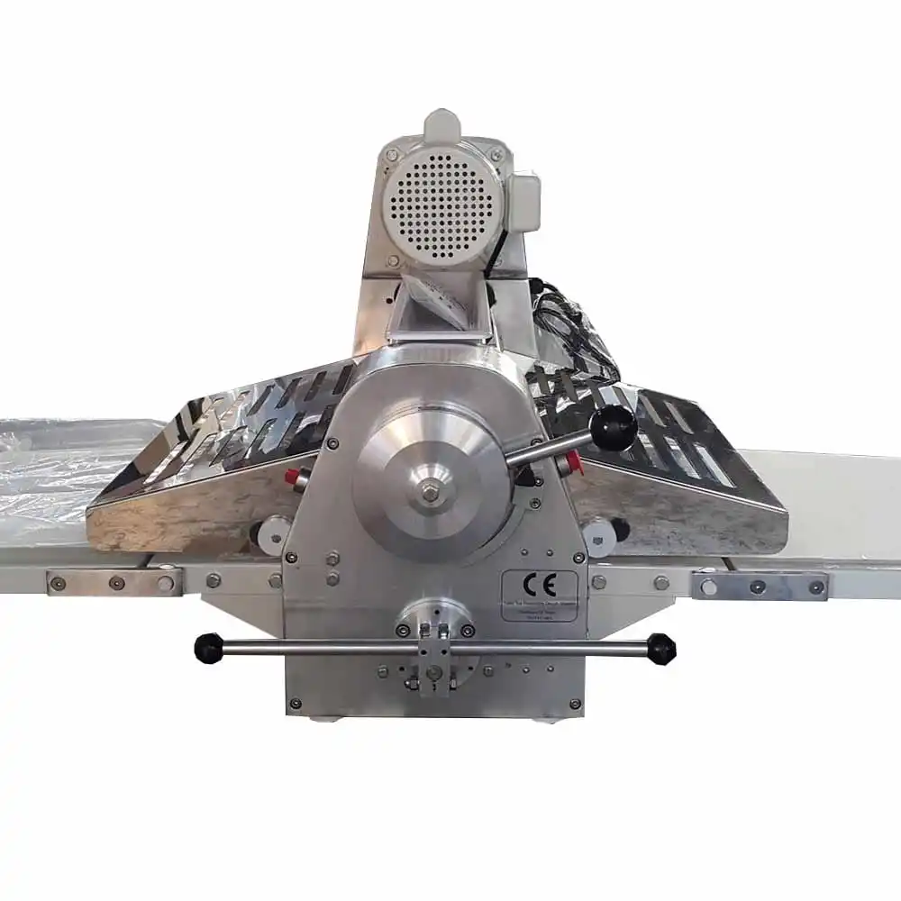 Samosa Dumpling Pastry Dough Roller Electric Reversible Dough Sheeter Roller Pizza Making Sheeter