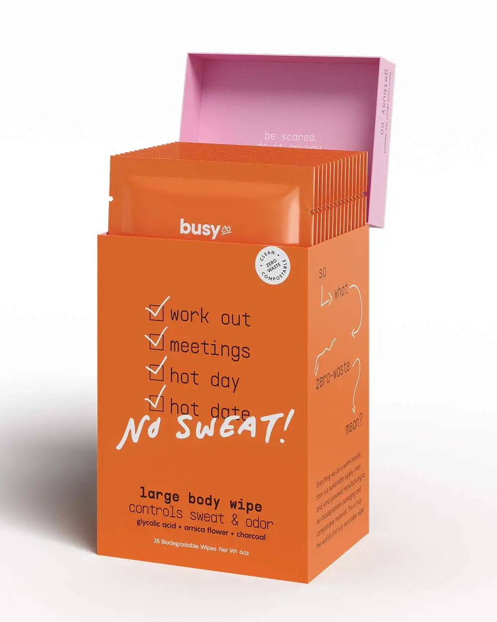 Shower Body Wipes, 15 Individually Wrapped Personal Hygiene Body Cleansing Wipes for Women and Men