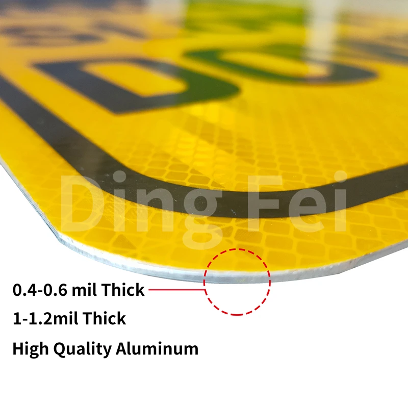 Закрыта светоотражающей пленкой, светоотражающая пластина, знак безопасности дорожного движения