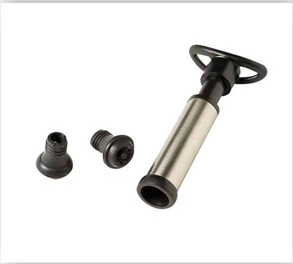 Высококачественный вакуумный насос для вина из нержавеющей стали с заглушками