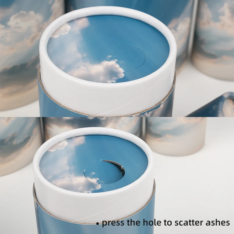 urna scattering tube pet cremation ashes tube cat dog animal urn biodegradable paper urn pet urn