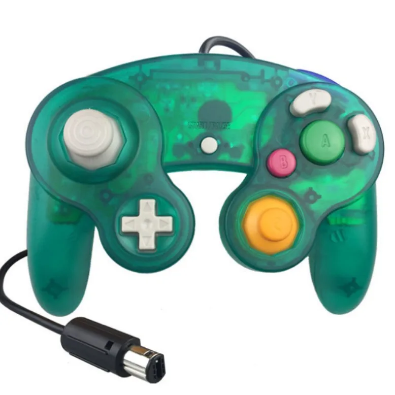 USB проводной геймпад для nintende Gamecube контроллер вибрации Джойстик NGC GC Wii MAC компьютер ПК