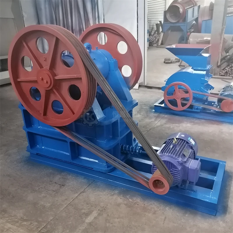 Long Serving Life 5-20TPH Jaw Stone Crusher Machine Primary Crushing Station 250*400 Portable Diesel Engine Mine Crushing Plant