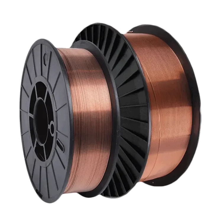 manufacturer custom CO2 gas shielded flux cored wire 15Kg mig ER70S-6 welding wire