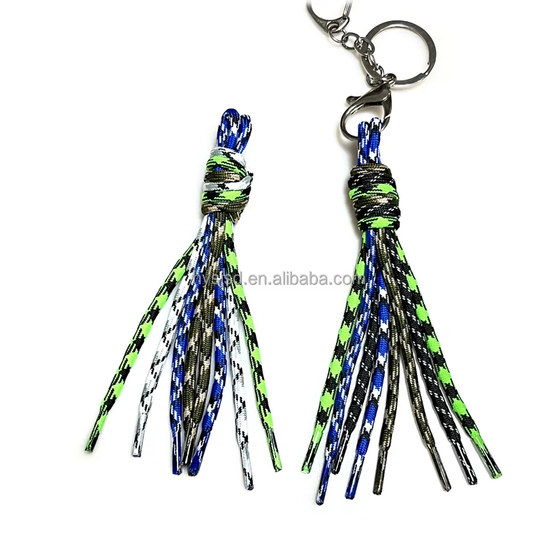 Wholesale Creative Keychain Cord Macrame String Paracord Survival Gear Accessories