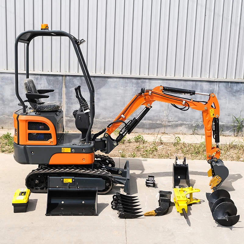 Free Shipping China 1.8 ton Factory Yanmar Kubota Small Digger 1 ton 3.5 ton Crawler Excavator mini excavator with EPA/CE/EURO 5