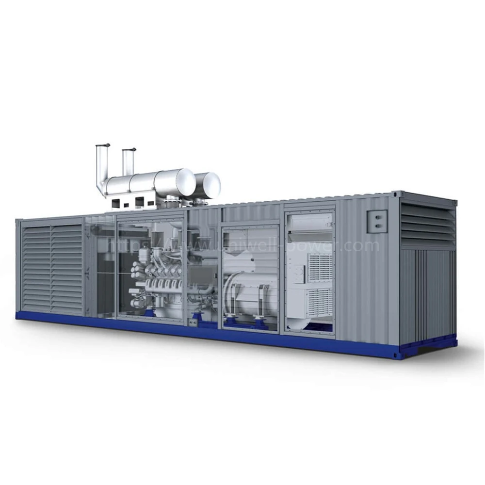Дизельная генераторная установка 1100kva 1250kva 1350kva 1700kva 1825kva 2275kva в контейнере-генераторе 40 футов