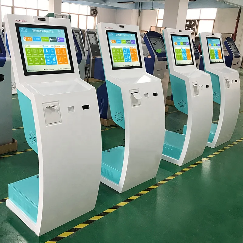 self service kiosk credit card food ordering self service payment kiosk self-service pos terminal ordering kiosk