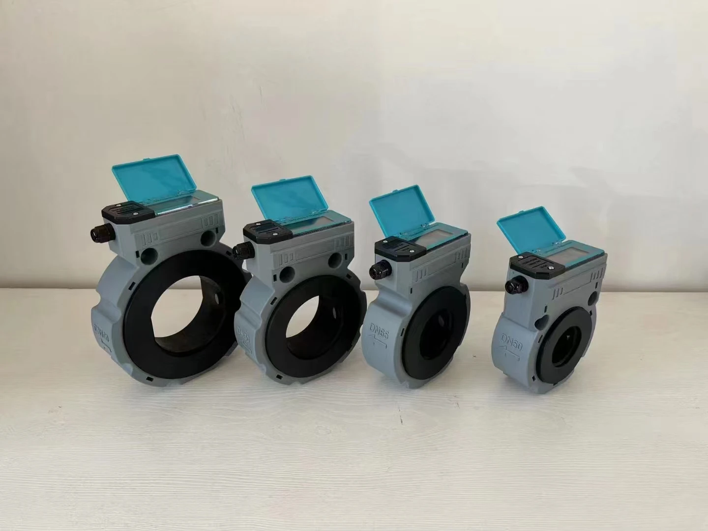 DN50-150 RS485 Ultrasonic Flow Meter Card Type with Modbus Sandwich Clamp-on/External External Application Measurement