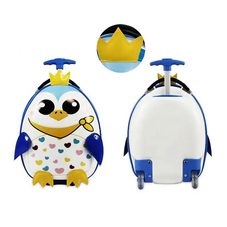 Stock Production On Sale 16 Inch Trolley Suitcase Travel Luggage Bag For Kids With Flash Wheels