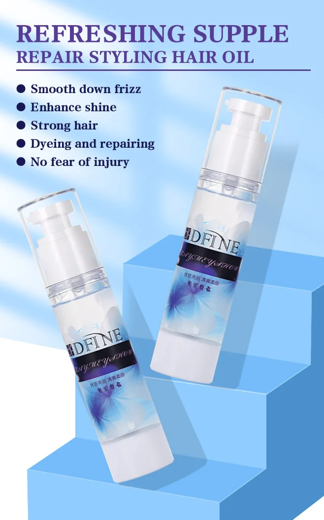 Top quality organic Argan oil Super smooth nature hair serum / hair growth serum