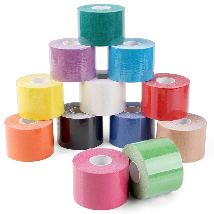  Wholesale Custom Printed Sports Fitness Athletic Waterproof Pre Cut Kinesiology