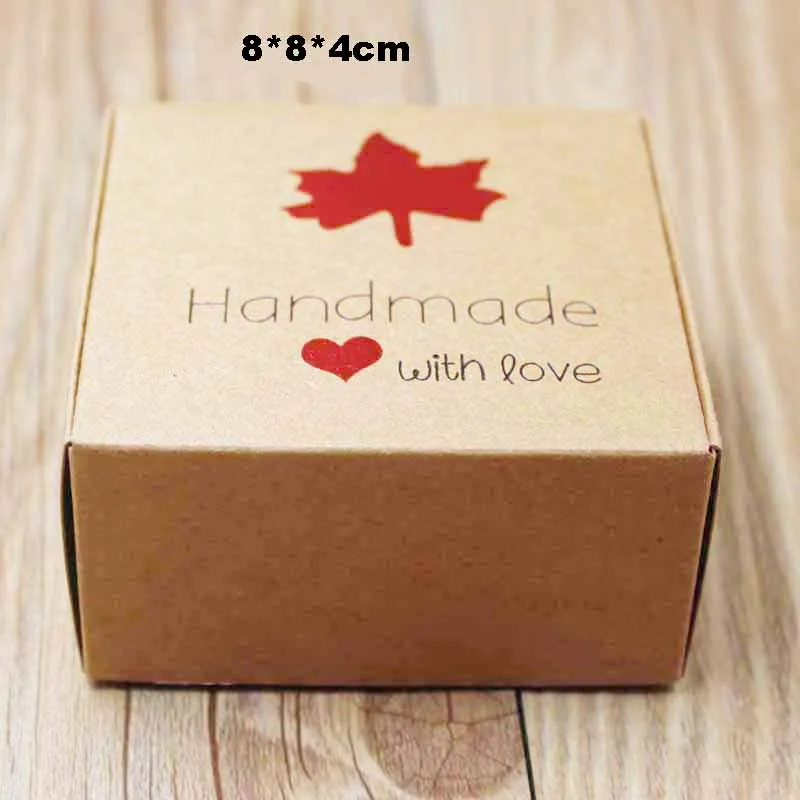 Brown Kraft Carton Soap Packaging Gift Paper Box