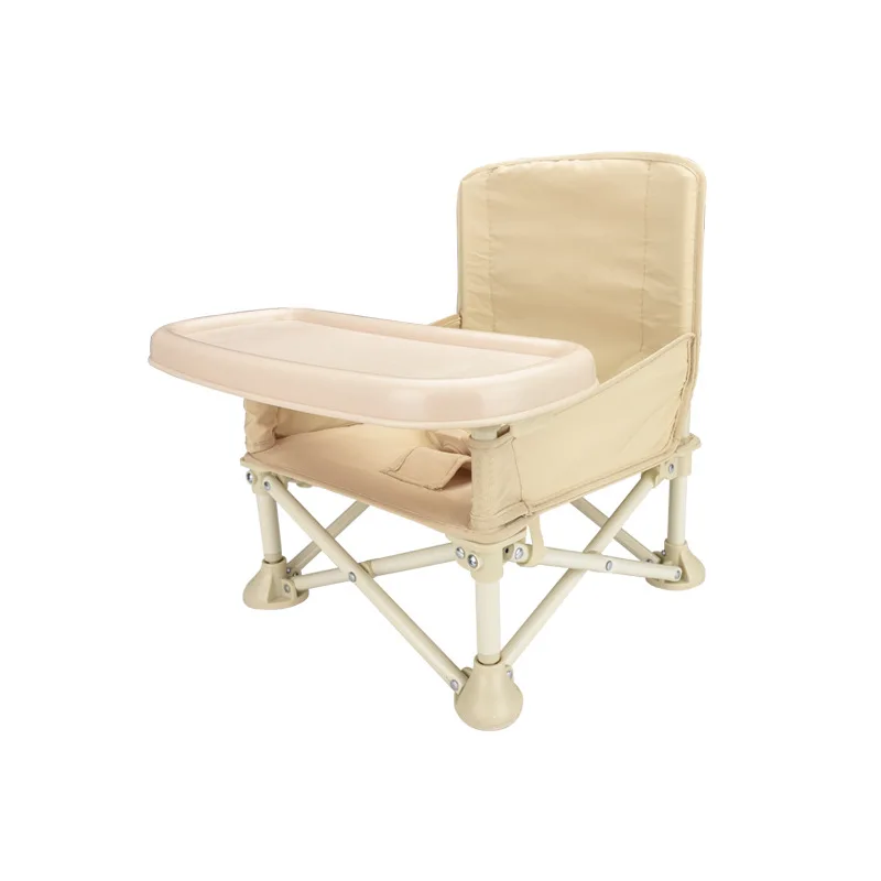 2024 Hi-q(high Quality) Hot Sale Kids Food Chair Baby Camping Dinning Table Customized Color Outdoor Baby Beach Chair Plastic