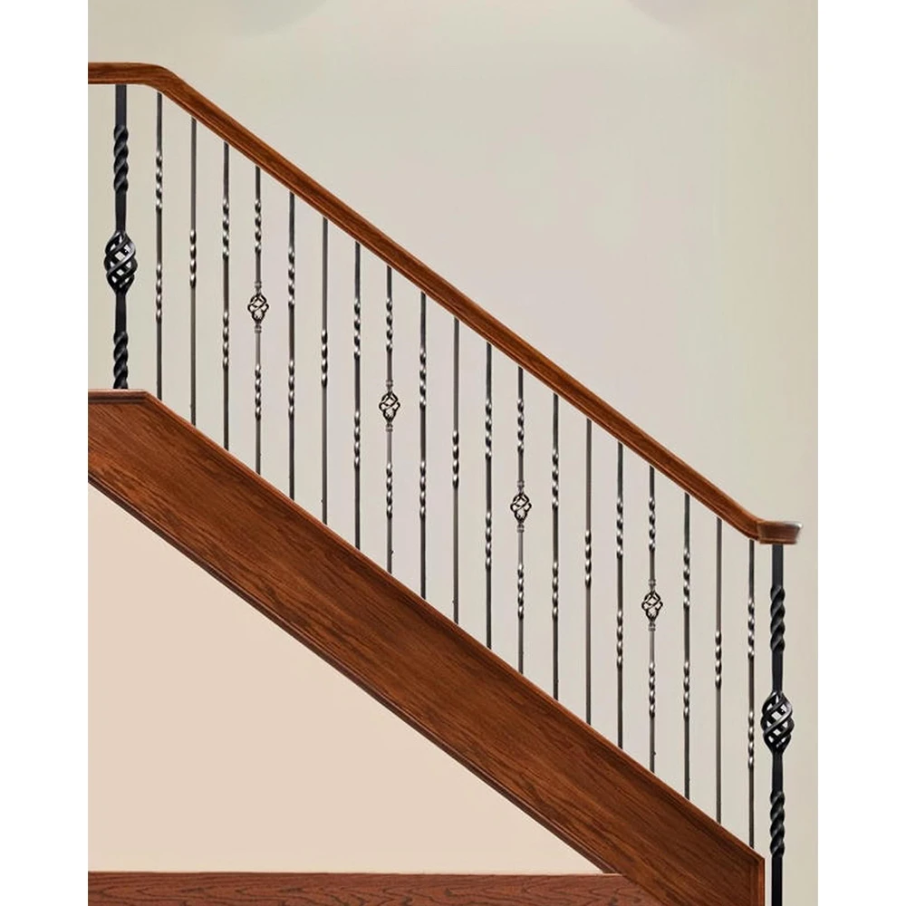 HUAART Garden Park Road Cement Imitation Wooden Bridge Landscape Terrace Scenic Spots Balusters Composite Stair Handrail