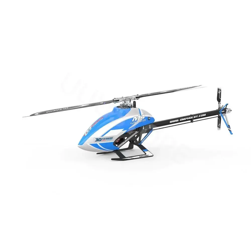 OMPHOBBY M4 380 6CH 3D Flybarless двойной бесщеточный двигатель с прямым приводом вертолет BNF контроллером полета