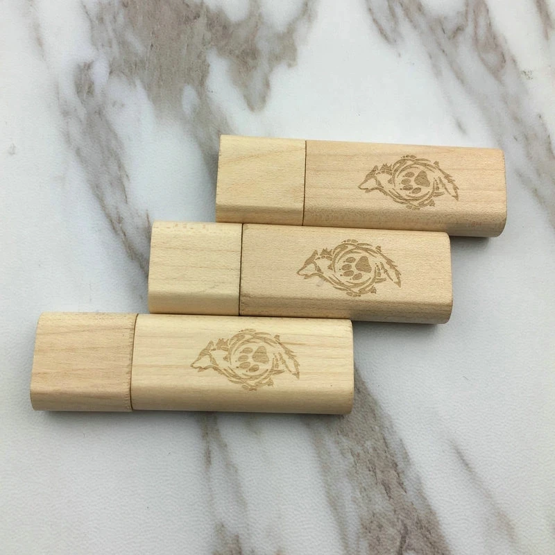 New Trending Product Custom Logo Wooden Pendrive Bamboo Usb Stick 1Gb 2Gb 4Gb 8Gb 16Gb 32Gb 64Gb 128Gb 256Gb Usb Flash Drives