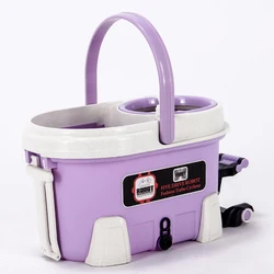 YS27 Household Floor Microfiber 360 Spin Mop with Bucket
