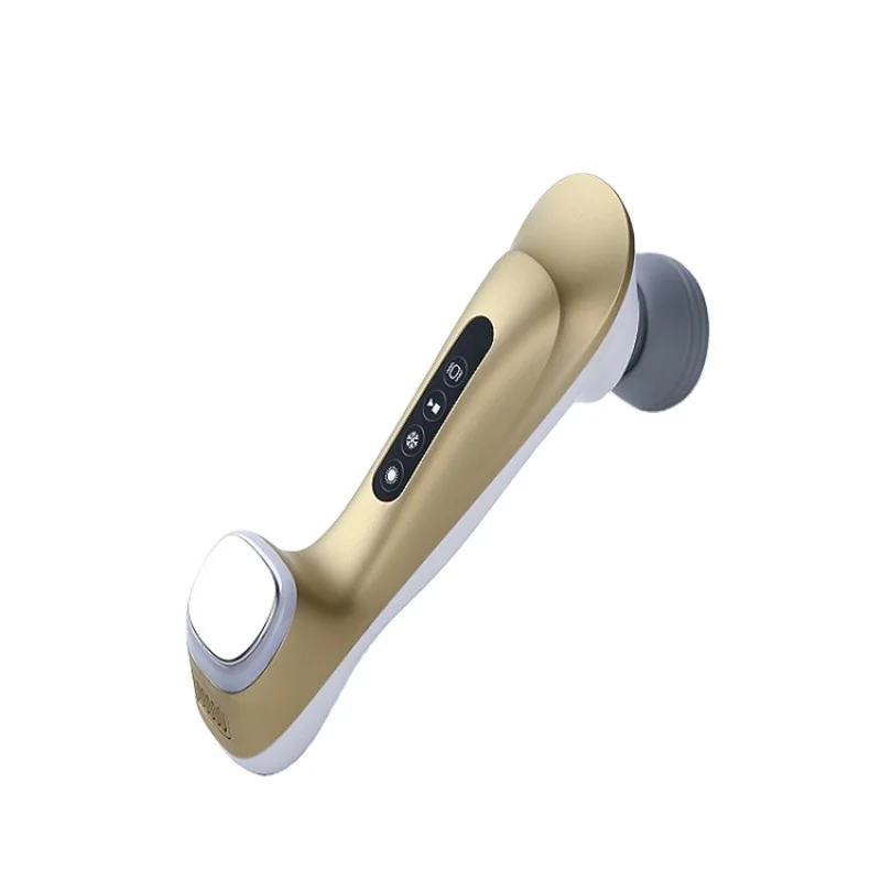 Multiple function rechargeable hand held beauty care 3 level wireless anti aging face wand massager