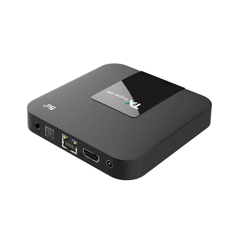 Супер цифровая игровая ТВ-приставка Elinksmart TX на Android 9 с гигабитным Ethernet Wifi 8 ГБ ОЗУ HD телеприставка