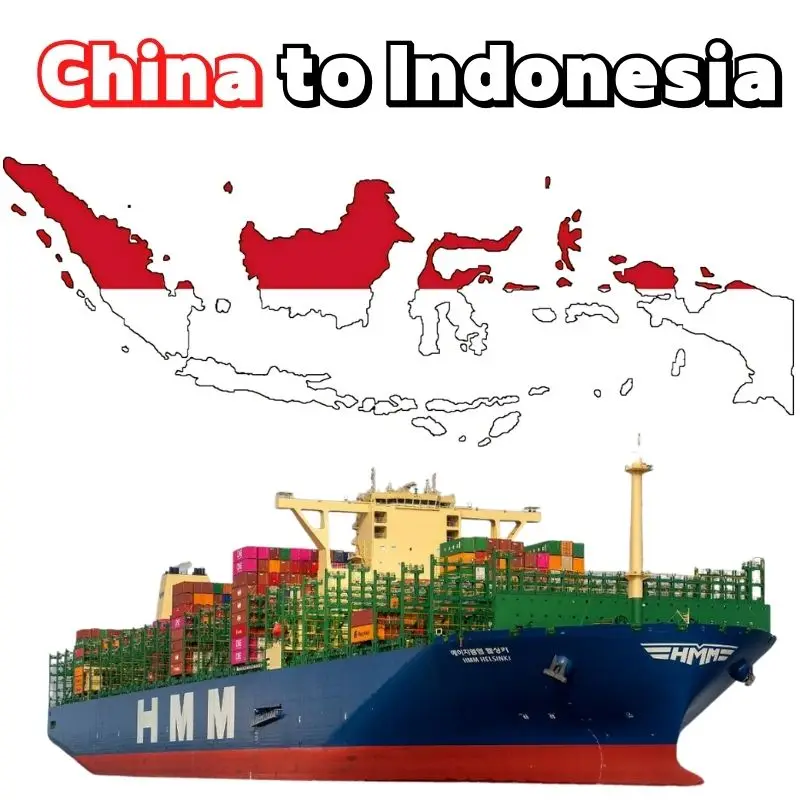 Sea Freight to Indonesia Port Batam (LCL) Express Customs Clearance Services Fast Calculate Shipping Cost from China Guangzhou