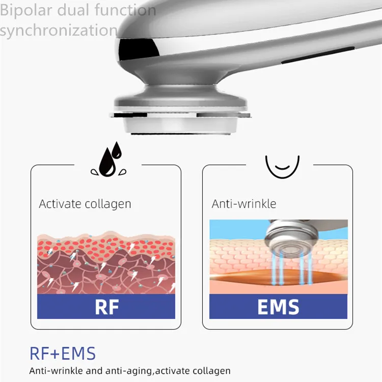 High Quality Skin Tightening AC 100V-240V 50/60HZ Anti-wrinkle Nanoskin EMS RF Radio Frequency Face Lift Device