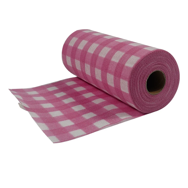 
Absorbent Material Cleaning Wipes Diy Clear Back Packs For Embroidery Cheap non woven Fabric Roll 