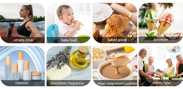 Hot selling MCT Coconut Oil Powder plant extract Bulk Pure 70% MCT Powder Organic MCT Oil Powder