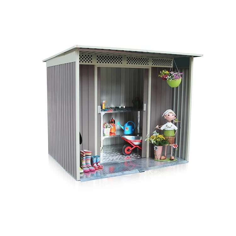 Outdoor New Design Storage Metal Garden Tool Shed