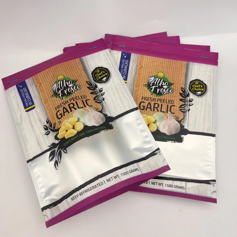 Competitive Price Custom Printing Stand Up Food Pouch Packaging  Bags with Clear Window