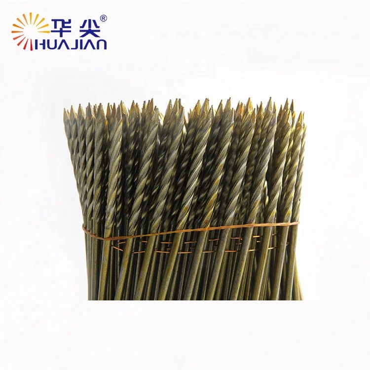 Bargain Wooden Screw Shank Clavos Helicoidales Pallet Coil Roofing Nails For Sale