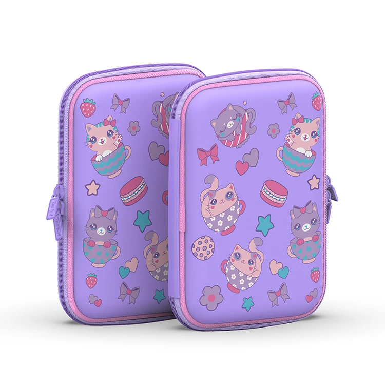 Custom Wholesale Creative Student Stationery Funny School Pencil Bags Kawaii A Pencil Case