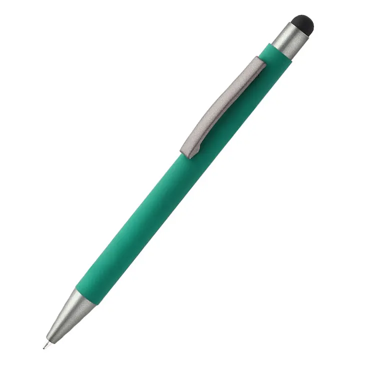 
Rubberized Aluminium Pen Promotopal Popular Metal Pen With Touch Screen 