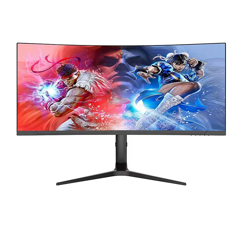 Factory custom 34 inch curved gaming monitor R1500 1ms desktop pc monitor HDR 4k game monitors 165hz