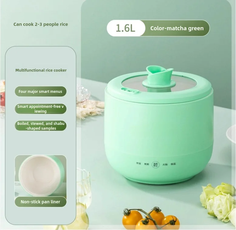 Wholesale Portable Multifunctional Smart Digital Electric Rice Cooker Household Food Cooker Measuring Cup Hotels RVs Plastic