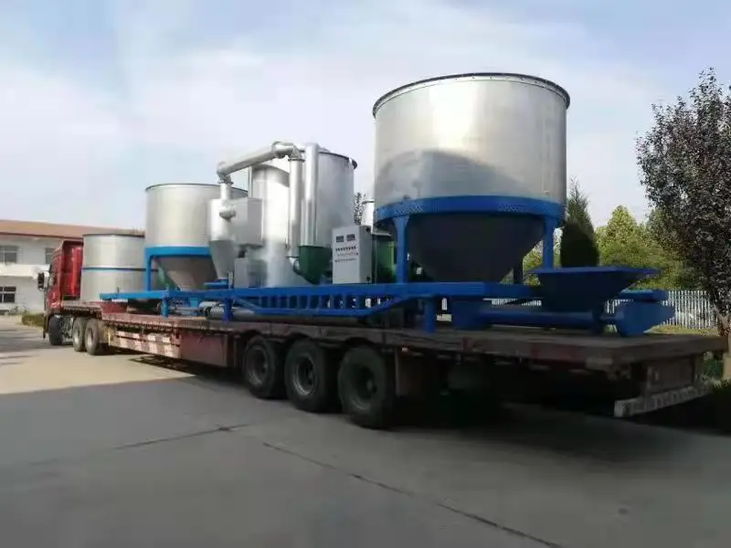 Mobile Grain Drying Equipment With Large Capacity Rotation Rice Grain Paddy Dryer Machine