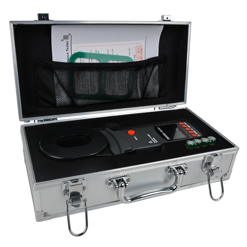 Clamp Earth Resistance Tester MS2301 Ground Dc Clamp Tester Ohm Meter Clamp Earth Resistance Tester
