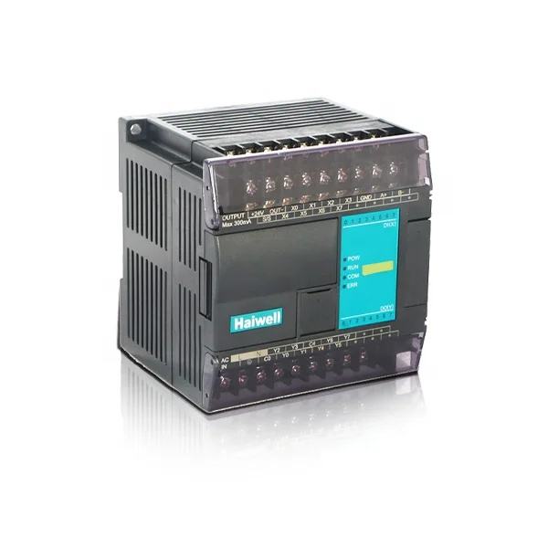 High speed PLC controller for motor control Haiwell T16S2R relay output