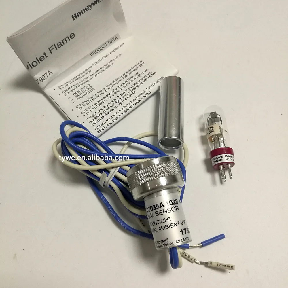 C7035A1023 UV flame sensor flame detector honeywell C7035A 1023 minipeeper for gas oil burners